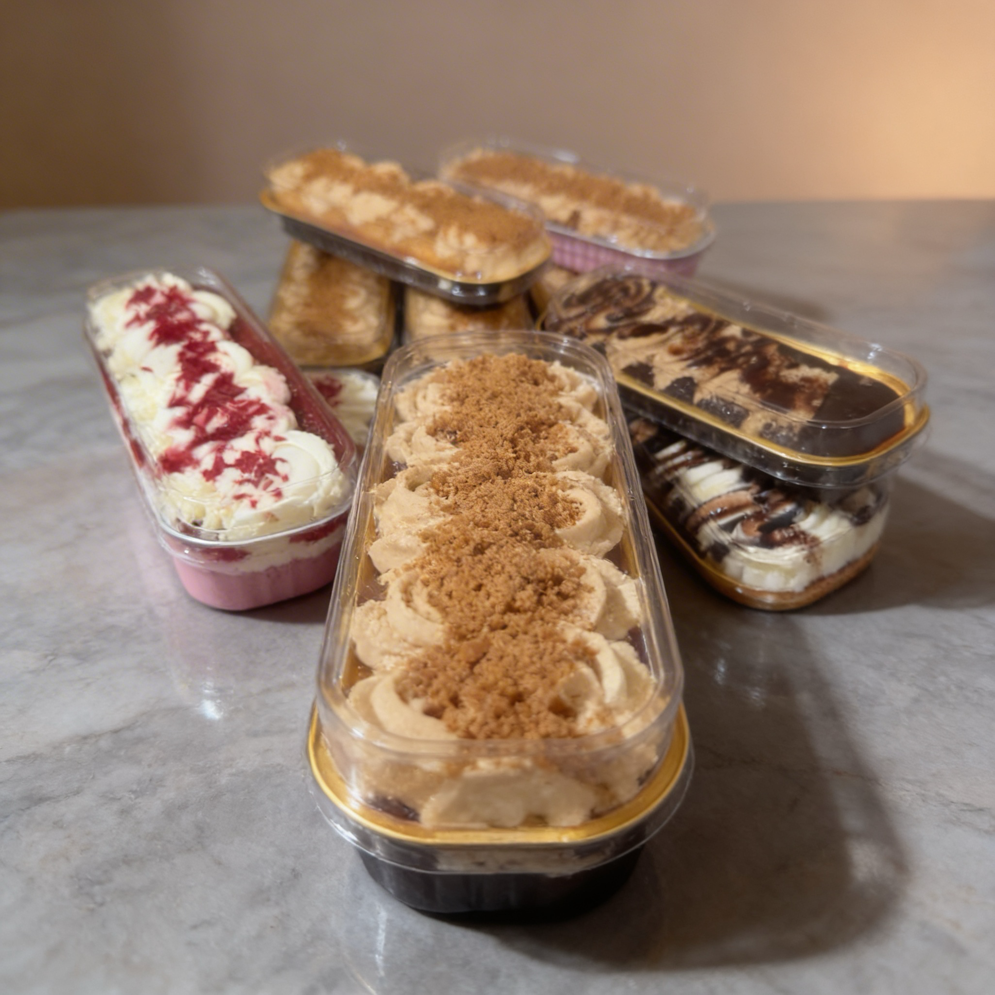 Mini cake Loaves